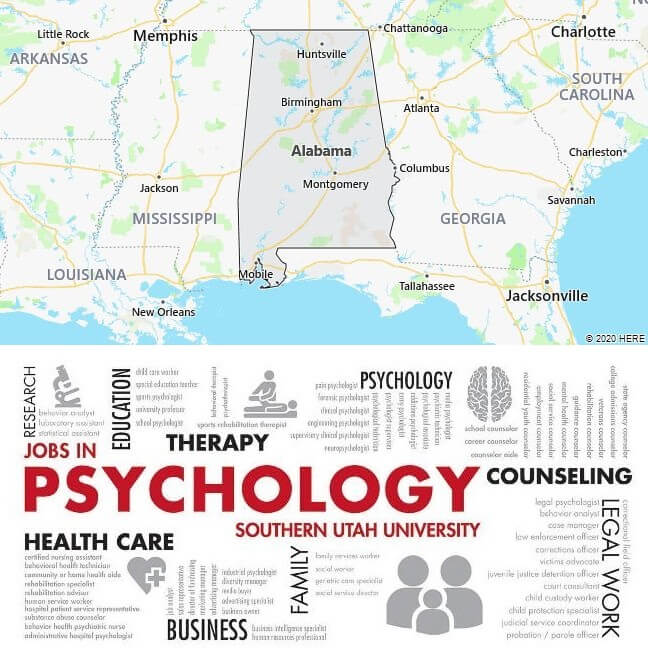 Psychology Schools in Alabama
