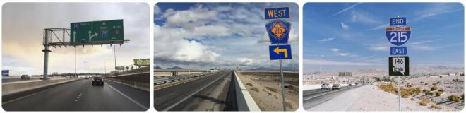 Interstate 215 in Nevada