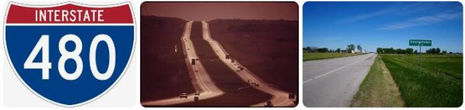Interstate 480 in Nebraska